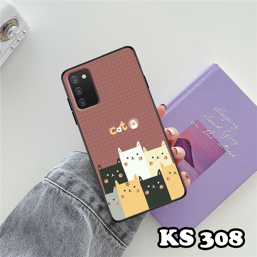 Ốp lưng Samsung A31 - Samsung A51 - Samsung A71 - Ốp in hình LoveCat - Chất liệu TPU siêu bền