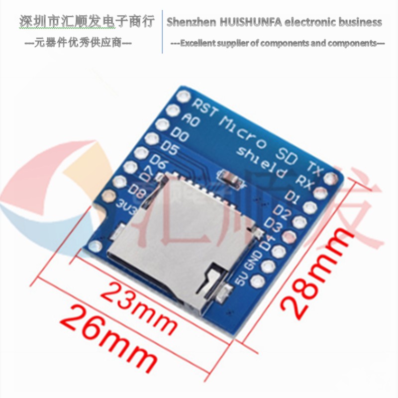MICRO SD TF CARD TF CARD read-write module FOR D1 Mini WIFI extension board Learning board | BigBuy360 - bigbuy360.vn