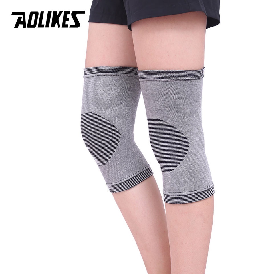 AOLIKES 1 Cặp Đai Quấn Bảo Vệ Đầu Gối / Khuỷu Tay / Mắt Cá Chân Hỗ Trợ Tập Thể Thao