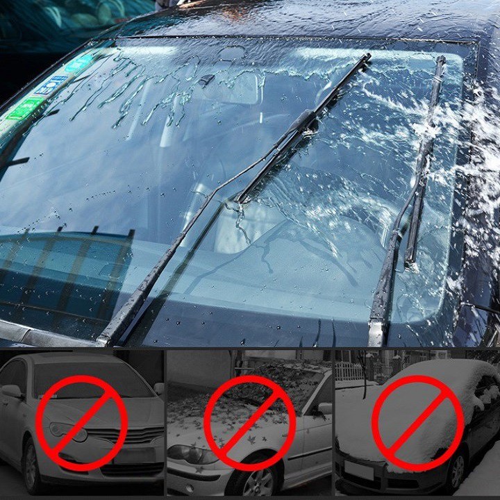 CHAI PHỦ NANO CHỐNG BÁM NƯỚC KÍNH XE Ô TÔ GLACO G-61 - DUNG DỊCH CHỐNG THẤM NƯỚC KÍNH