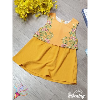 [Xả kho 68K] Đầm Bé Gái 1 tuổi- 4 tuổi , Đầm cho Bé 10kg-16kg Vải Đũi Mềm Nhẹ Mát An toàn cho da bé - Trang 25 Kids