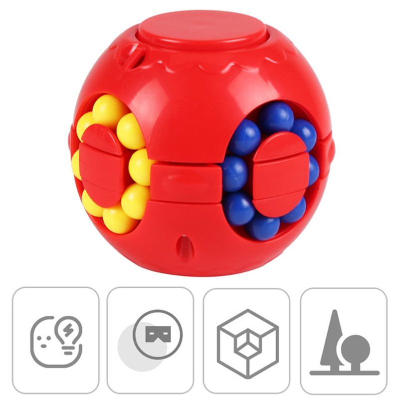 Bộ Đồ Chơi Xoay Đầu Ngón Tay Sáng Tạo Giáo Dục Sớm Cho Bé