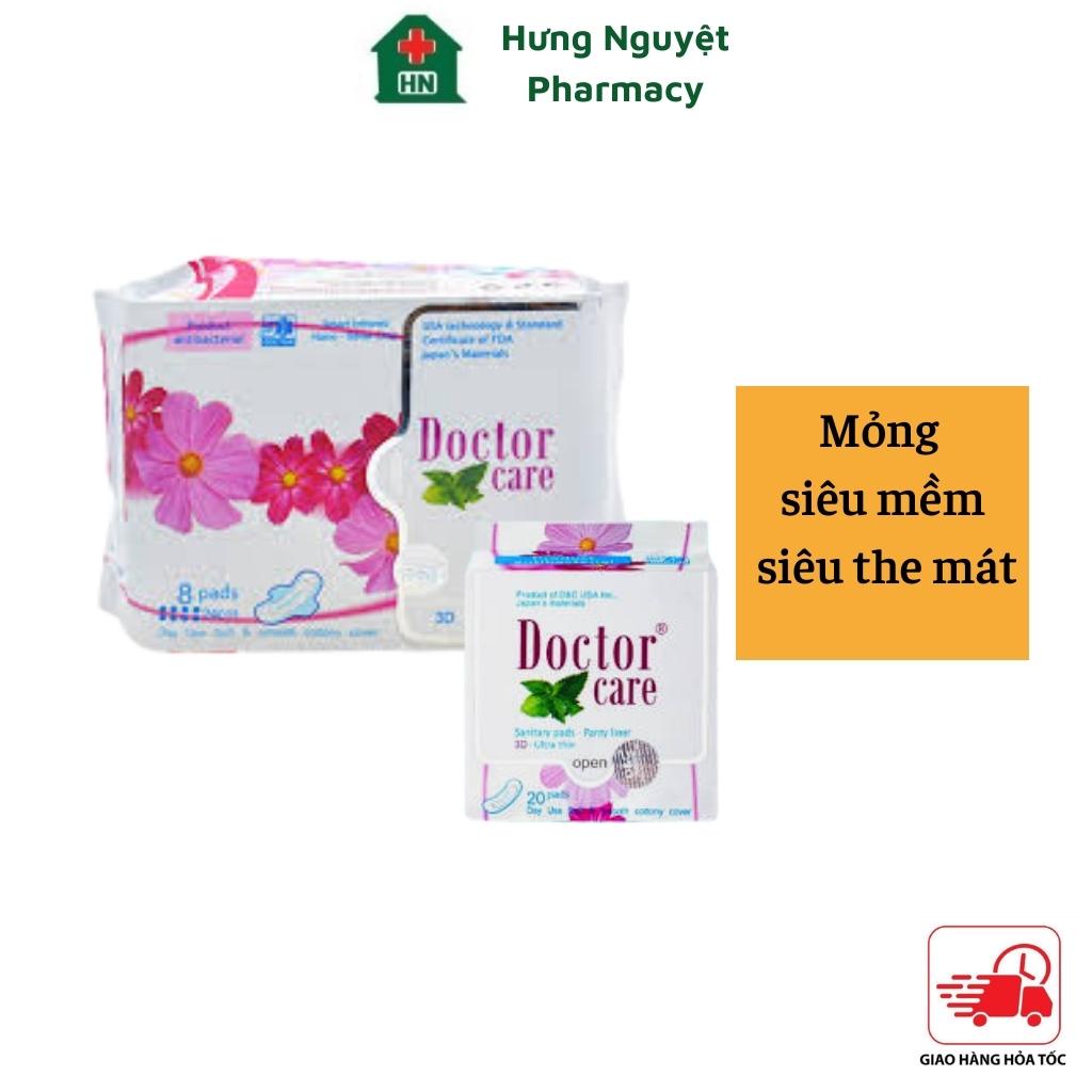 Băng vệ sinh thảo dược Doctor Care, BVS ban ngày 24cm siêu khô thoáng cả ngày dài