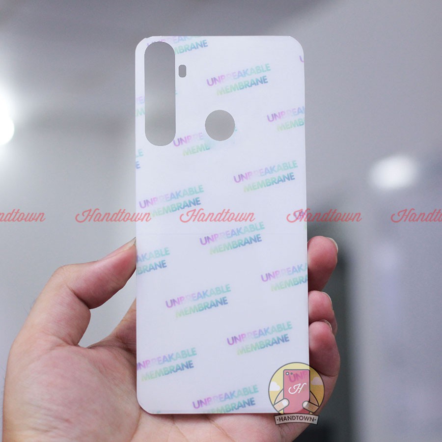 Dán Ppf Mặt Lưng Realme C3 / C3i / 5 / 5i / 5s / 6 / 6i / 6 Pro Hiệu Ứng Cầu Vồng Không Full Viền