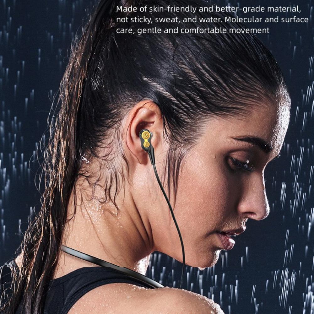 Tai nghe bluetooth 5.0 ELOUGH không dây đeo cổ thể thao chống thấm nước có micro
