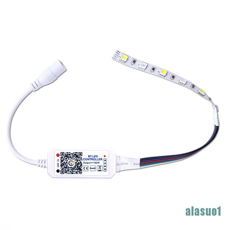 Bộ điều khiển đèn Led kết nối Bluetooth/Wifi mini dành cho dây đèn LED 5050 3528 Rgb/Rgbw