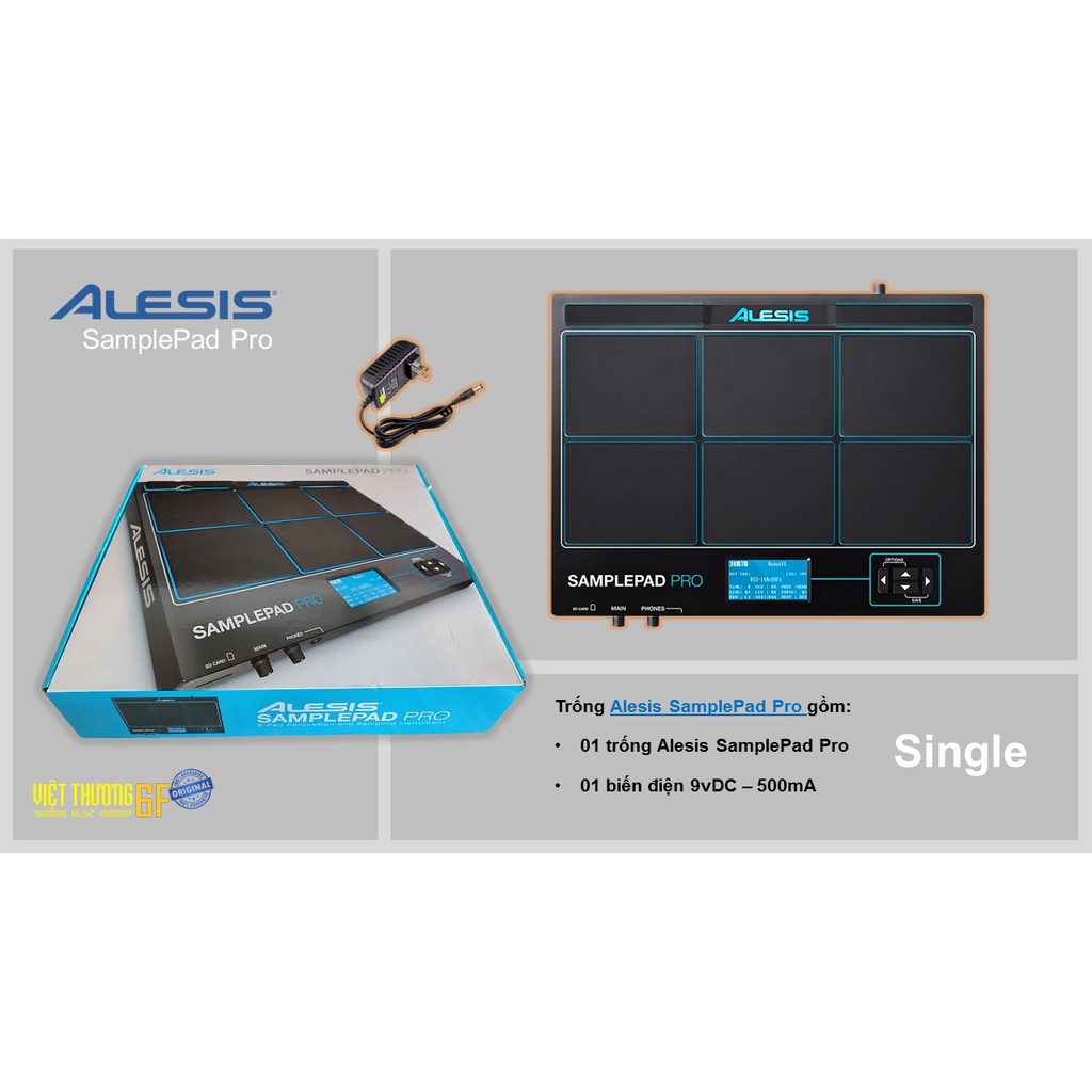 Trống điện tử 8 mặt nhập khẩu chính hãng Alesis SamplePad PRO
