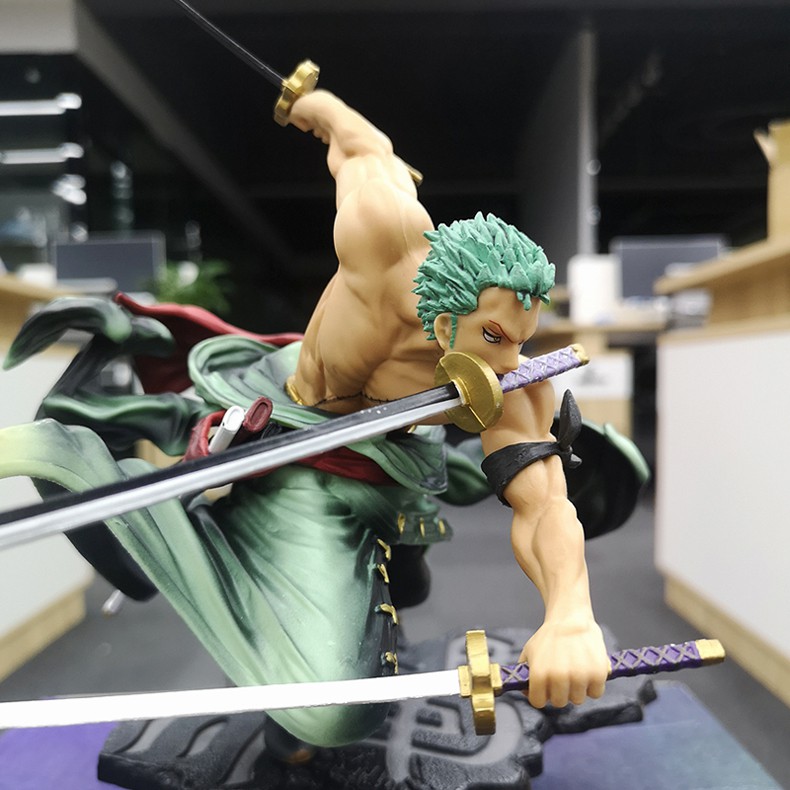 Mô hình One Piece Zoro trạng thái chiến đấu cực ngầu