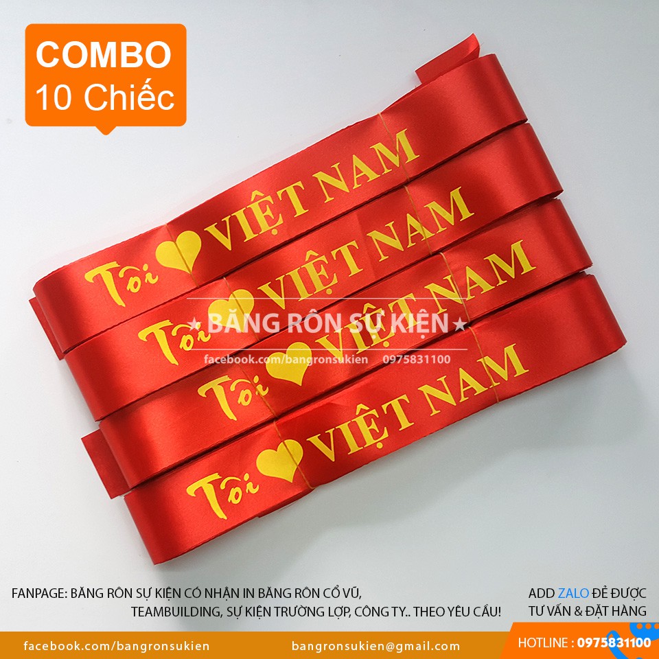 Băng rôn cổ vũ bóng đá 3k/ cái Combo 10 chiếc )