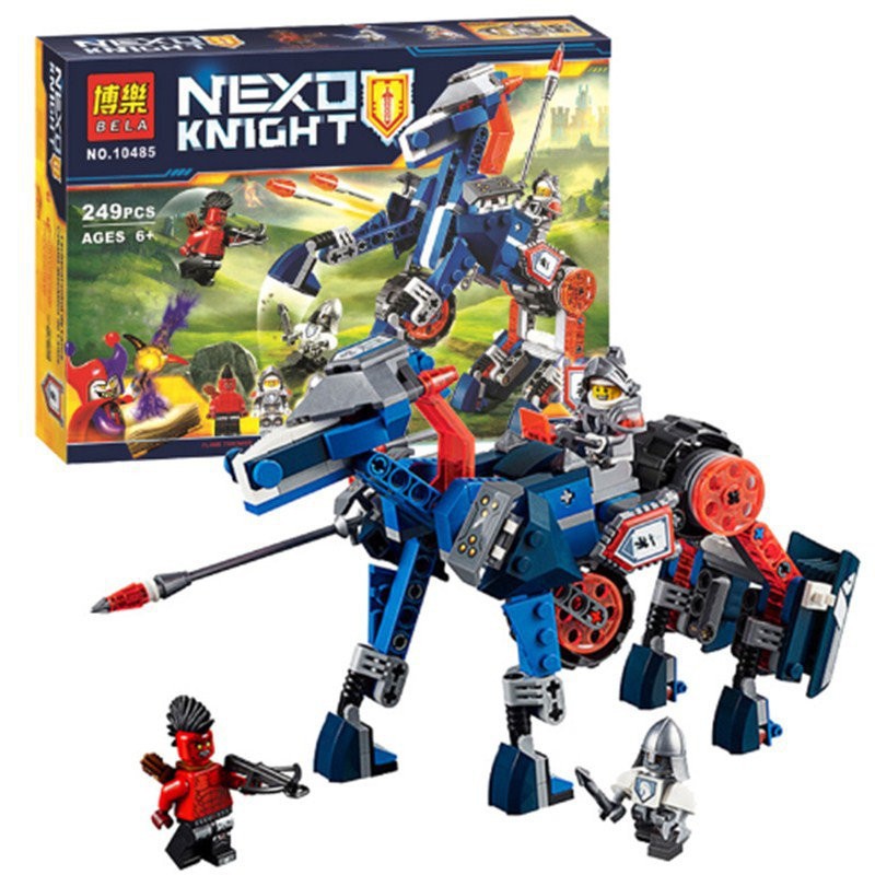 Lắp ráp Nexo Knight Lắp ráp Ngựa máy chiến đấu của Lance 10485 - 249 chi tiết