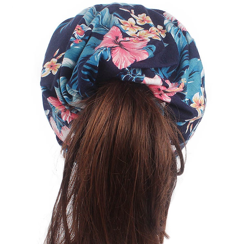 Khăn Trùm Đầu Co Giãn In Họa Tiết Phong Cách Ấn Độ Cho Phụ Nữ Hồi Giáo YOUYO