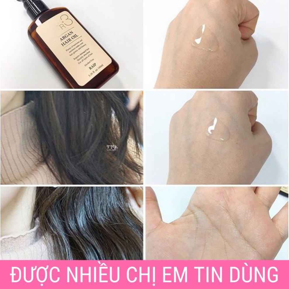 Dầu Dưỡng Tóc DDT123094 Tinh Dầu Dưỡng Tóc Raip R3 Argan Hair Oil (100ML)