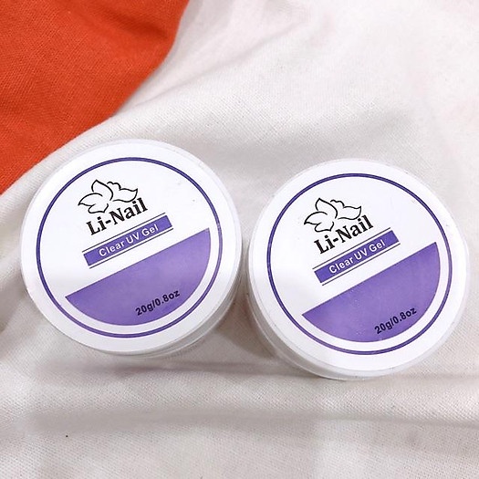 Gel đắp móng Li-nail chính hãng chất đậm đặc không nóng, màu trong suốt