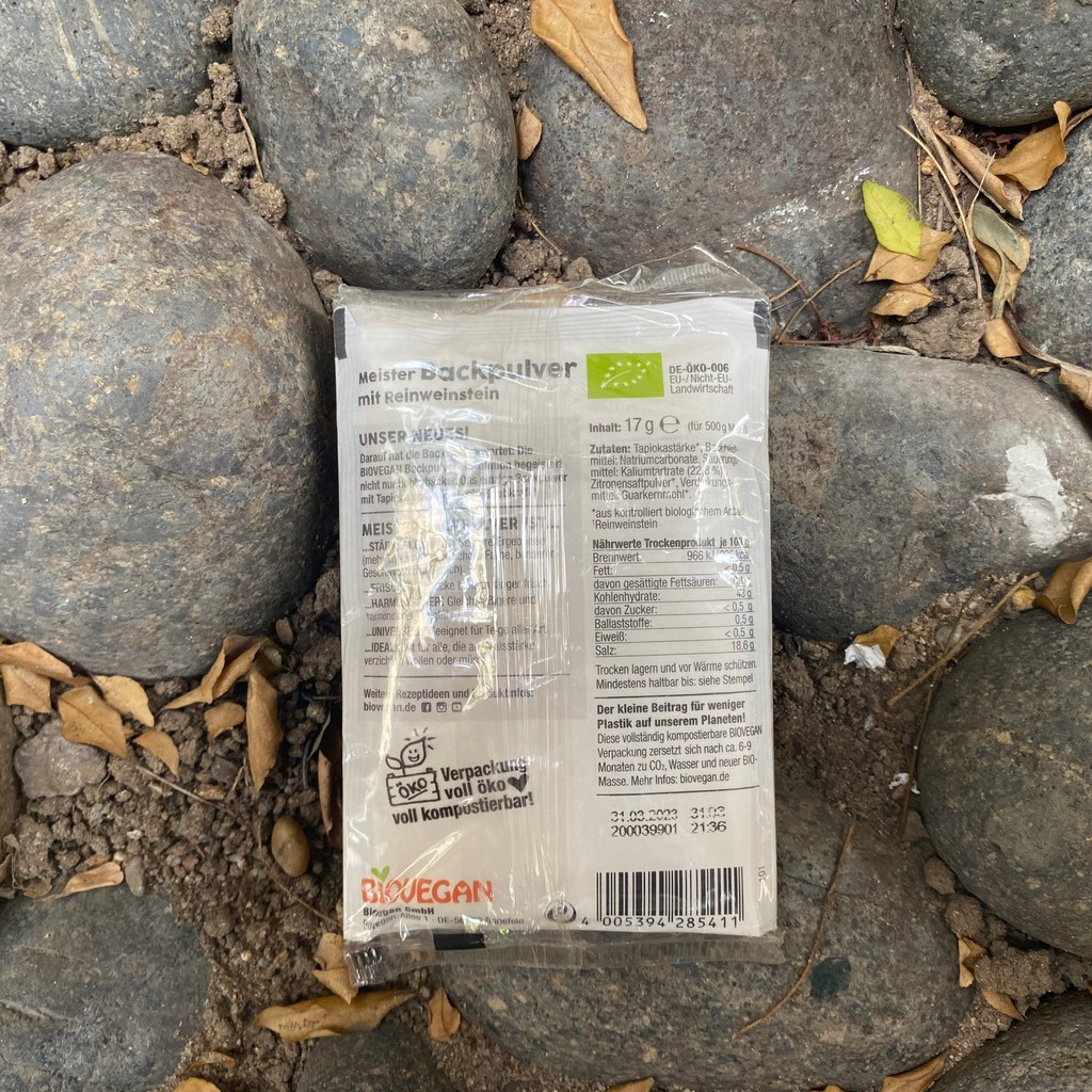 Bột nở hữu cơ Meister Backpulver Biovegan