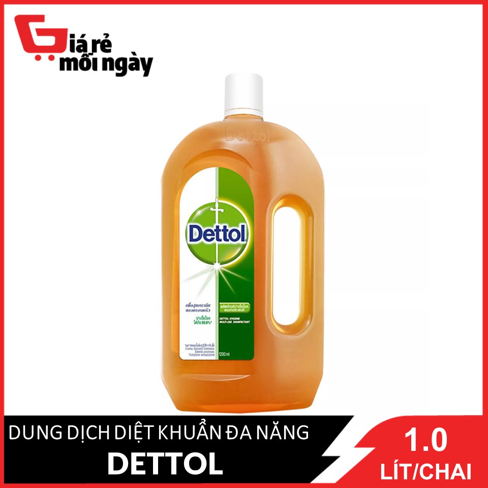 Dung dịch diệt khuẩn đa năng Dettol Chai 1000ml