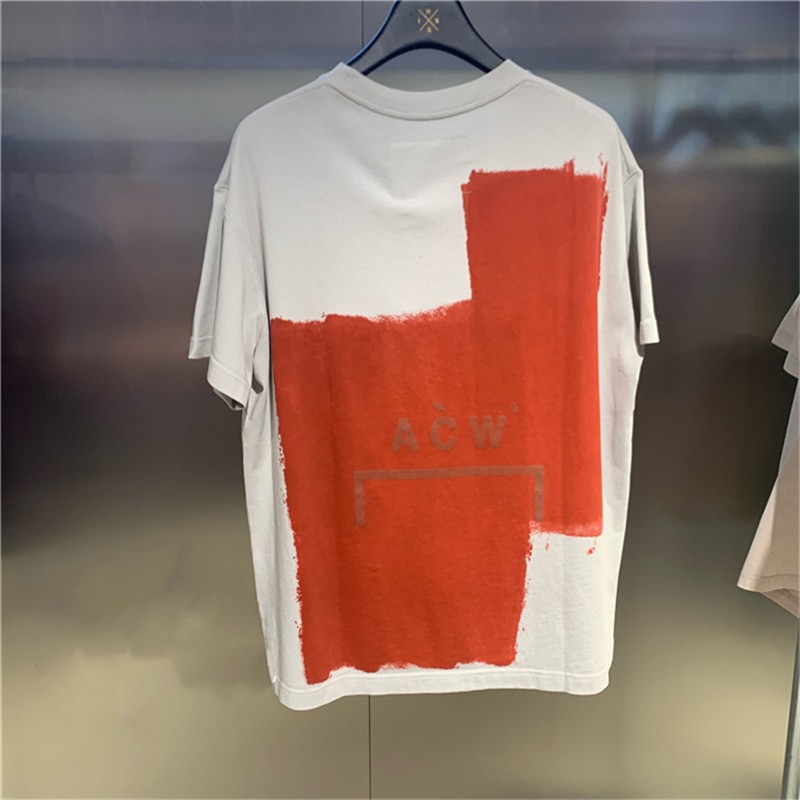 Áo thun ngắn tay A-COLD-WALL* block painted T-shirt ss20