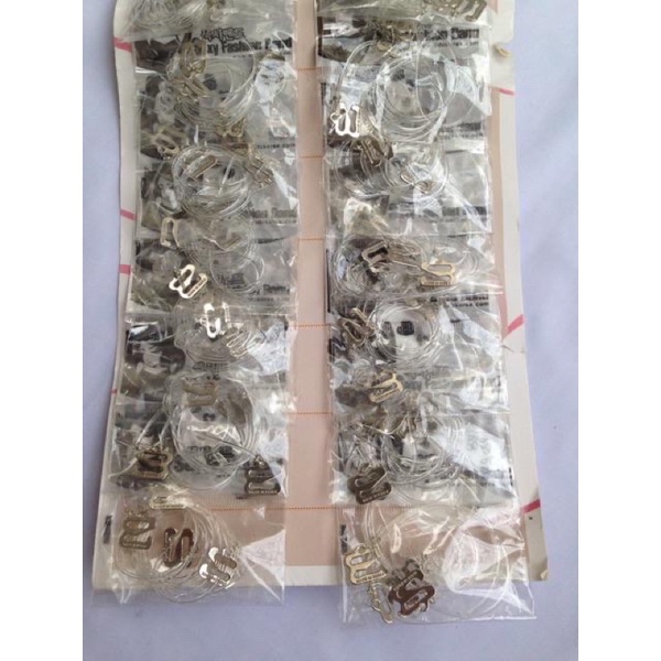 Dây quai áo lót ngực sợi bún sợi dẹt trong suốt siêu dai