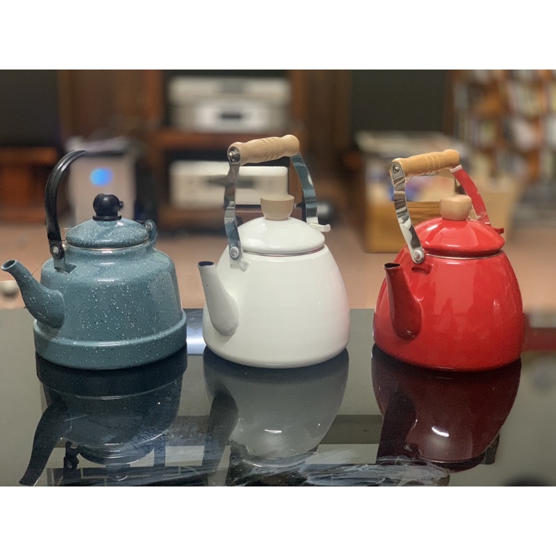 Ấm đun nước tráng men cao cấp nội địa Nhật