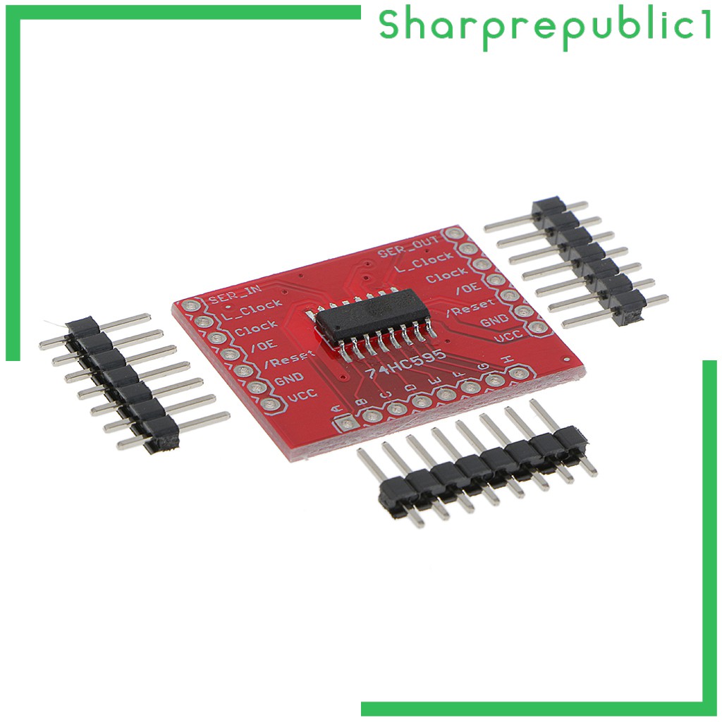 Mô Đun 74hc595 Sn74Hc595N 8-bit Dip-16 Ic Kèm Mô Đun 3x 7pin