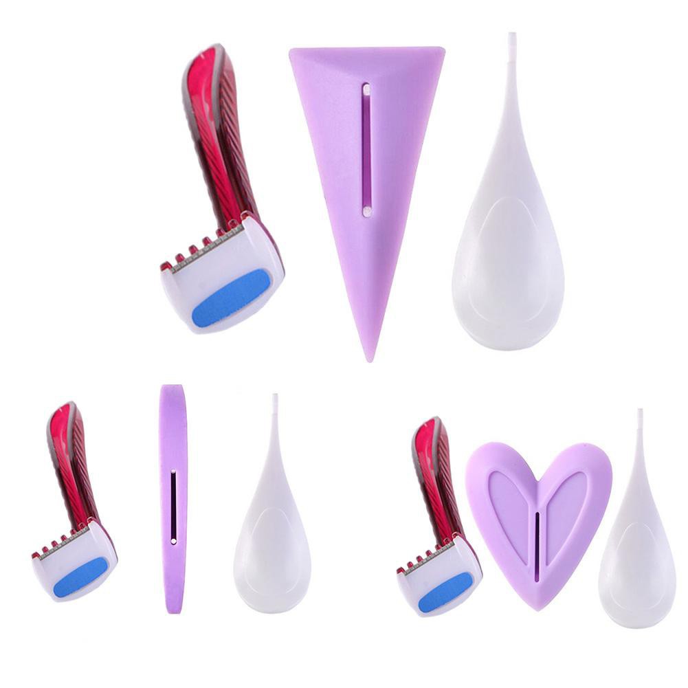 Bộ dụng cụ Cạo, Tỉa Vi ô Lông Vùng Kín Nữ, tạo hình nghệ thuật. Giúp bạn mặc Bikini bao đẹp. Thỏa mãn đam mê làm đẹp.