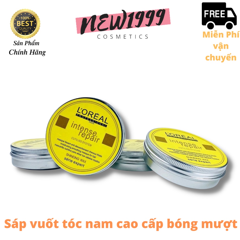 Sáp vuốt tóc nam LR1 100g sáp mềm gel , sáp cứng tạo kiểu dễ dàng giữ nếp tốt