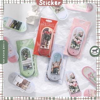 Set 30 sticker meet you hình dán trang trí sổ, planner, điện thoại, đồ dùng trong nhà - tiệm ngựa gỗ