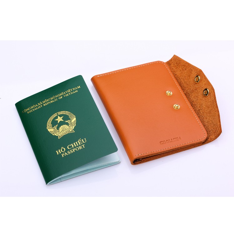 Ví Passport da bò VP002 (ví đựng hộ chiếu)