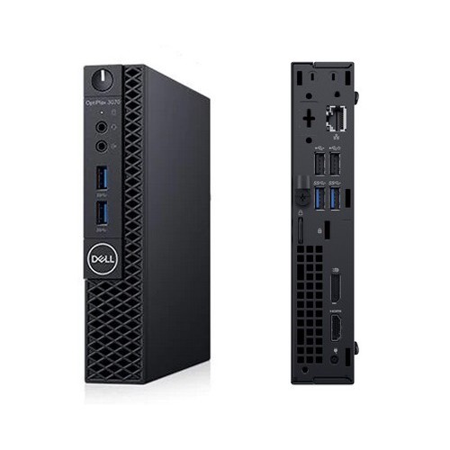 Máy tính PC Dell OptiPlex 3070 Micro (42OC370003)/ Intel Core i5-9500T (2.2GHz, 9MB)/ Ram 4GB/ 500GB HDD/ Intel UHD 630/ | BigBuy360 - bigbuy360.vn