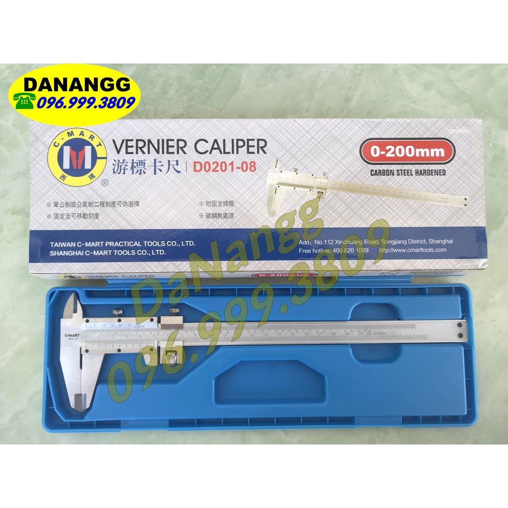 Thước kẹp 20 cm đài loan Cmart loại 1
