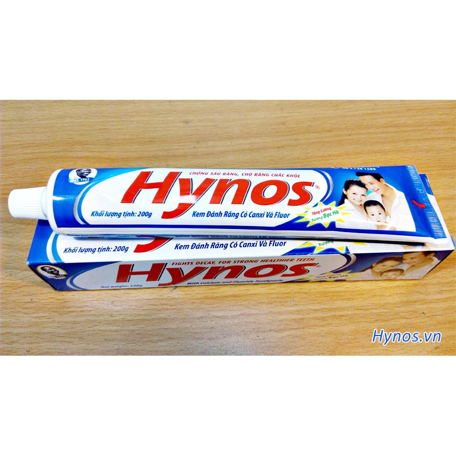 Kem đánh răng Hynos 200g since 1965 (1 tuýp)