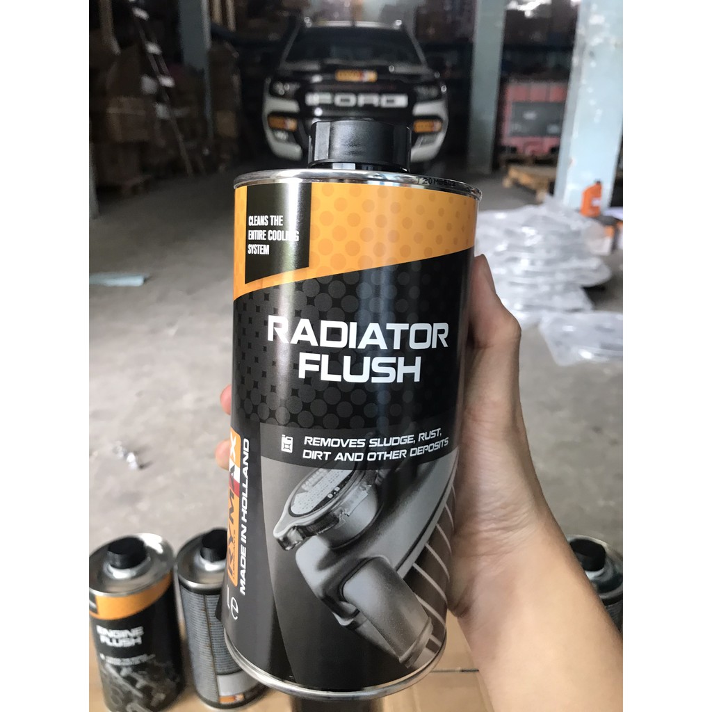 Phụ gia súc két nước Rymax Radiator Flush 1L - Làm sạch hệ thống làm mát động cơ
