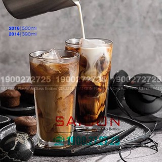 Ly Thủy Tinh Centra Casablanca Cafe Glass 390ml , 460ml | Tùy Chọn Dung Tích