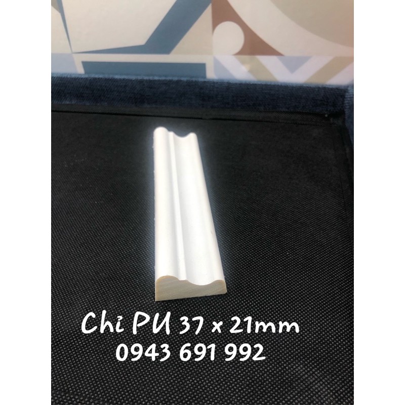 Chỉ nhựa PU xốp thô bản 3.7cm có thể dùng sơn tường thay đổi màu sắc