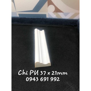 Chỉ nhựa PU xốp thô bản 3.7cm có thể dùng sơn tường thay đổi màu sắc