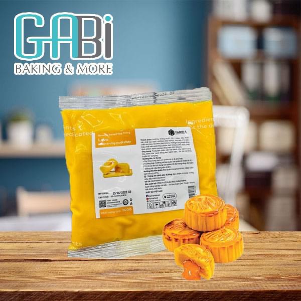 Nhân trung thu Lava trứng muối chảy/socola chảy 500g