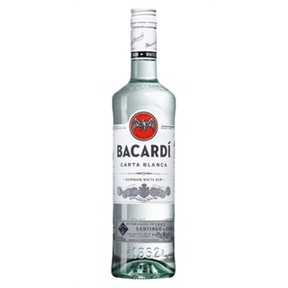 Bacardi white rum - chai/750ml