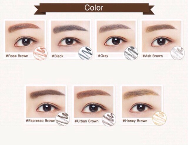 Chì kẻ mày 2 đầu Innisfree auto eyebrow pencil