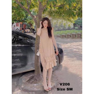 VÁY ĐŨI BÈO XẾP ĐUÔI CÁ