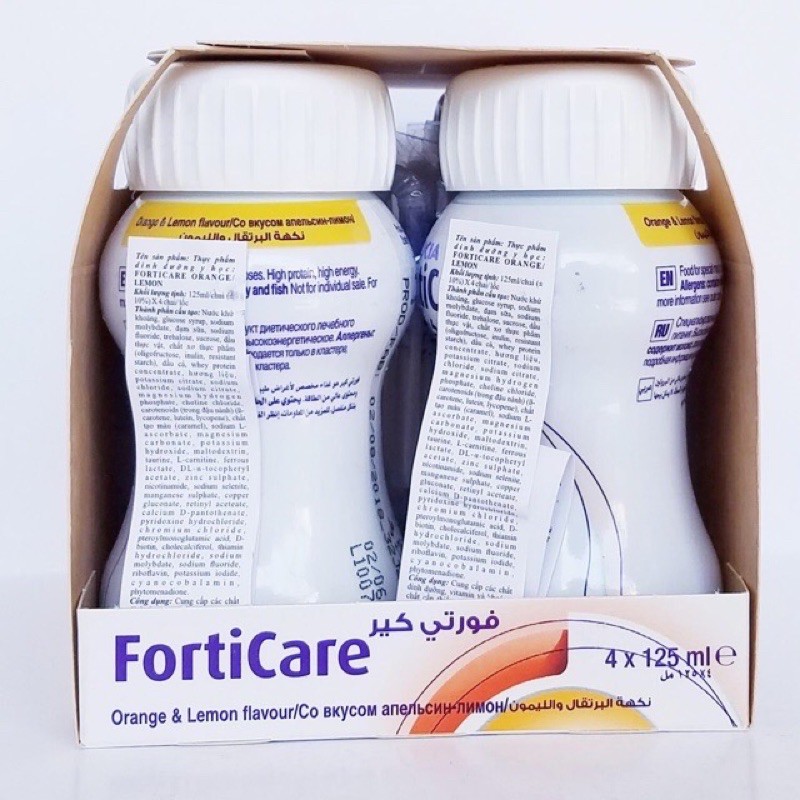 Sữa Forticare lốc 4 hộp chai 125ml [ Date Gần ] | BigBuy360 - bigbuy360.vn