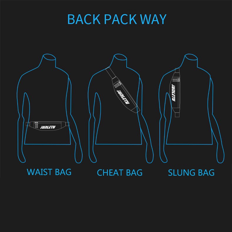 Outdoors sports bags Cross-bags Leisure bags Waterproof universal carrying bags Mobile phones Waist bags Ultra-thin bags