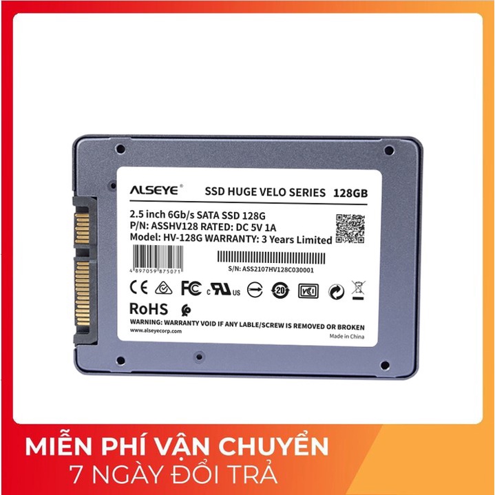 SSD 128Gb chính hãng Alseye - Vỏ Kim loại - ( Giá rẻ nhất Shoppy ) | BigBuy360 - bigbuy360.vn