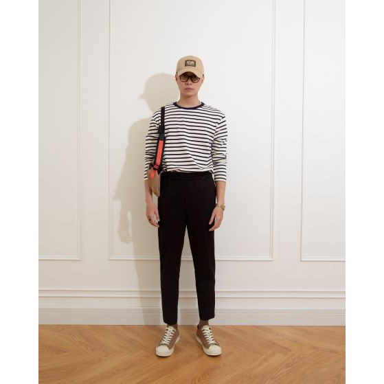 [PAPER STUDIO] Áo thun nam sọc ngang tay dài basic | BigBuy360 - bigbuy360.vn