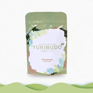 Rong nho tách nước Yukibudo tiêu chuẩn Organic Food cực ngon