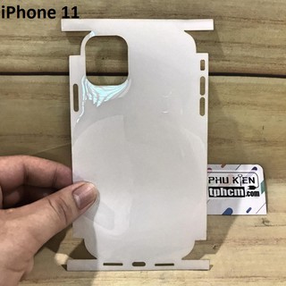 Dán mặt lưng ppf iphone 11