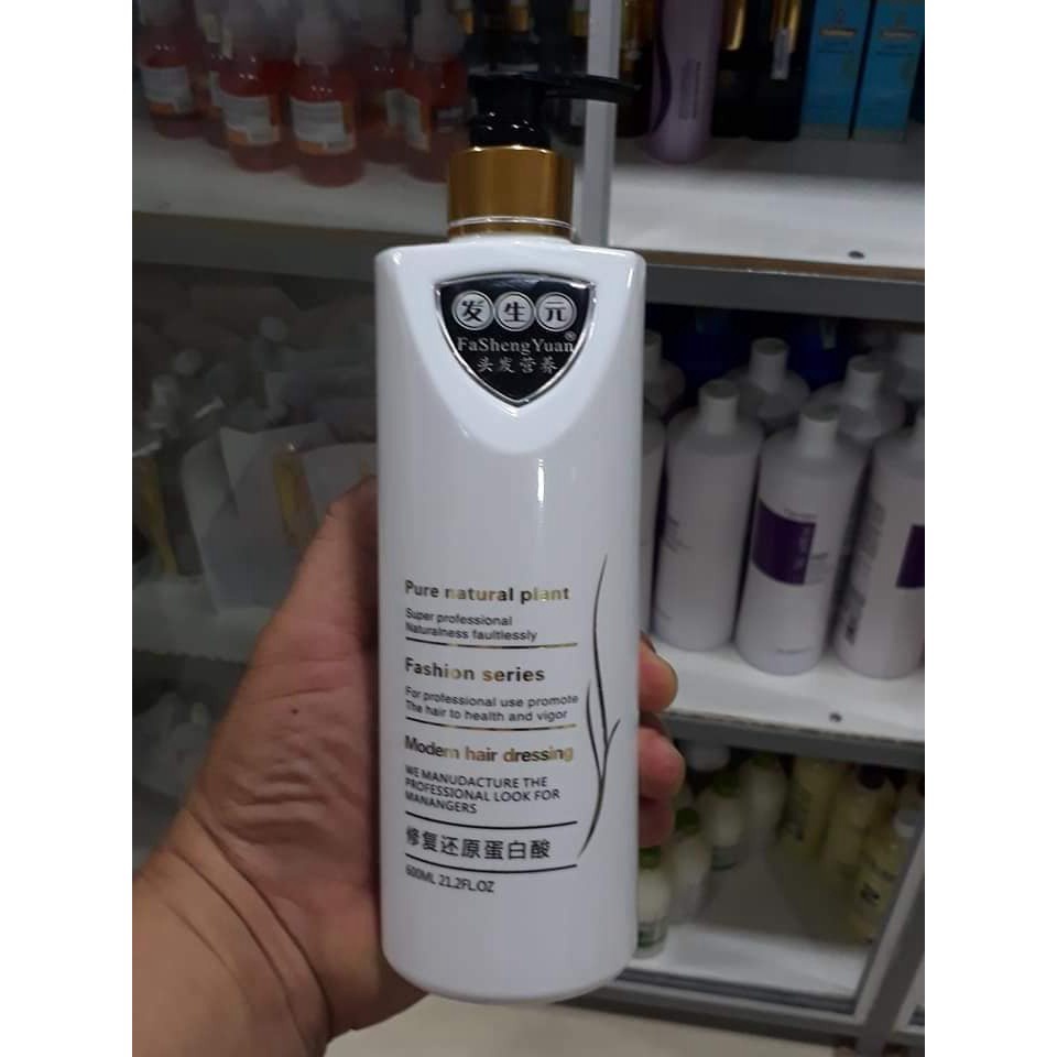 KERATIN PHỤC HỒI TÓC HƯ NÁT FA SHENG YUAN (HIỆU ÔNG GIÀ ) 600ML