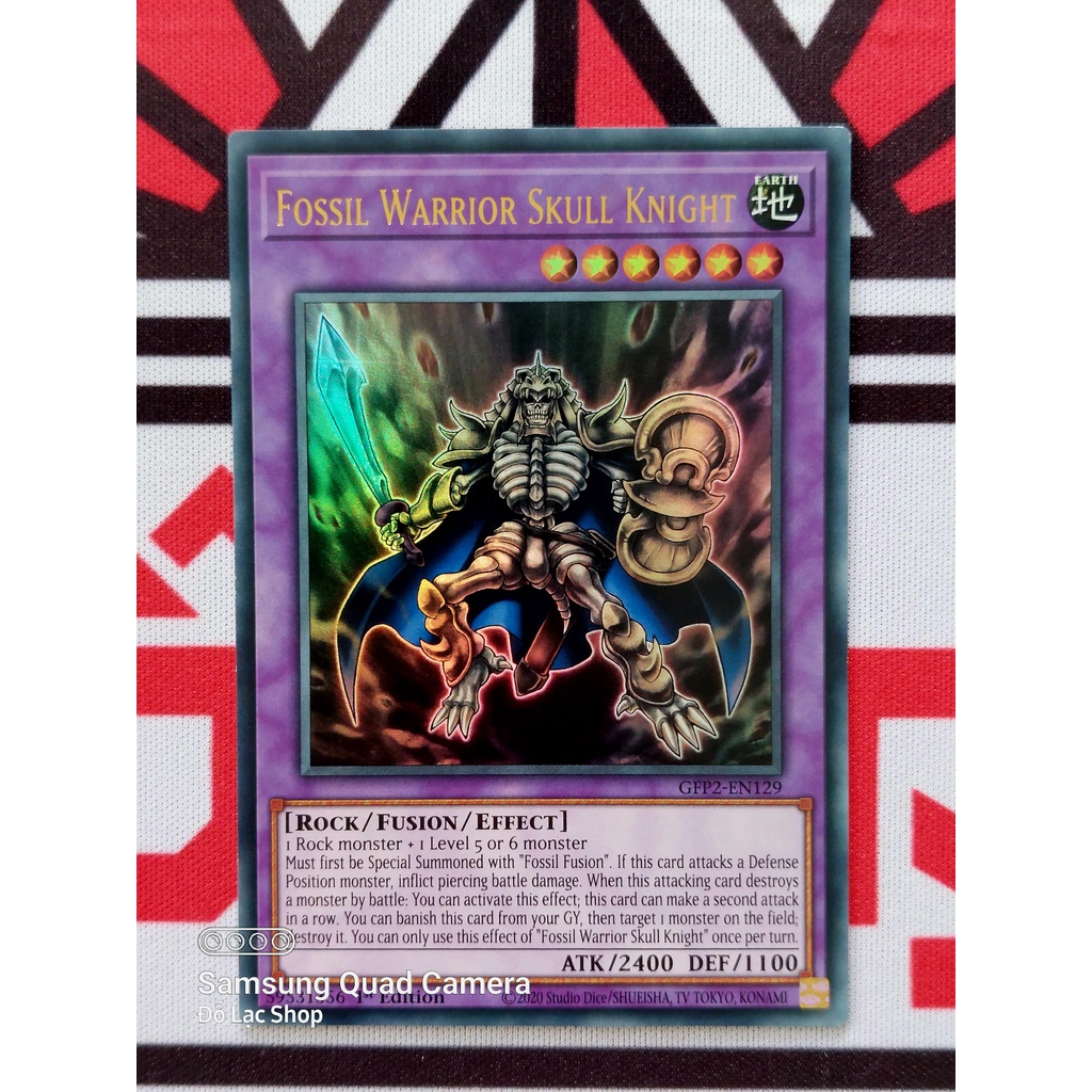 Thẻ Bài Yugioh Monster Fossil Warrior Skull Knight - GFP2-EN129 - Ultra Rare