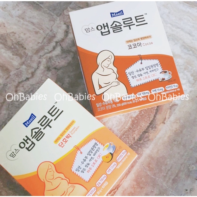 Sữa Bầu Hàn Quốc Maeil - Hàng bay air - date xe [OH BABIES]