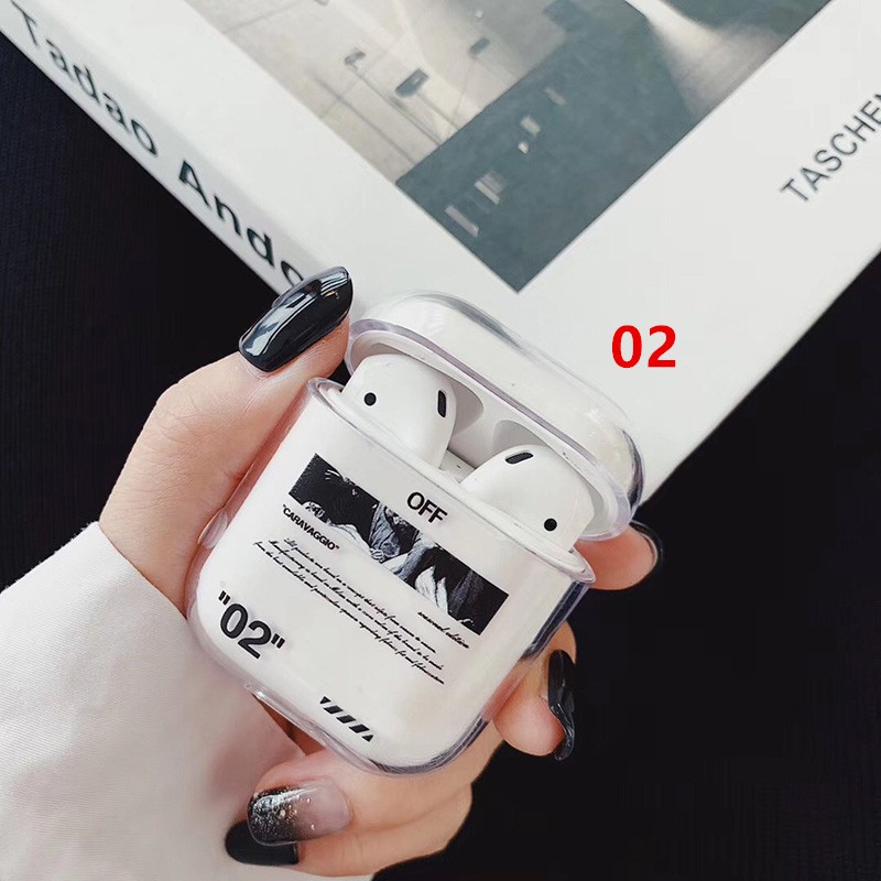 Vỏ bảo vệ cho hộp sạc tai nghe Airpods chất liệu silicon trong suốt cá tính