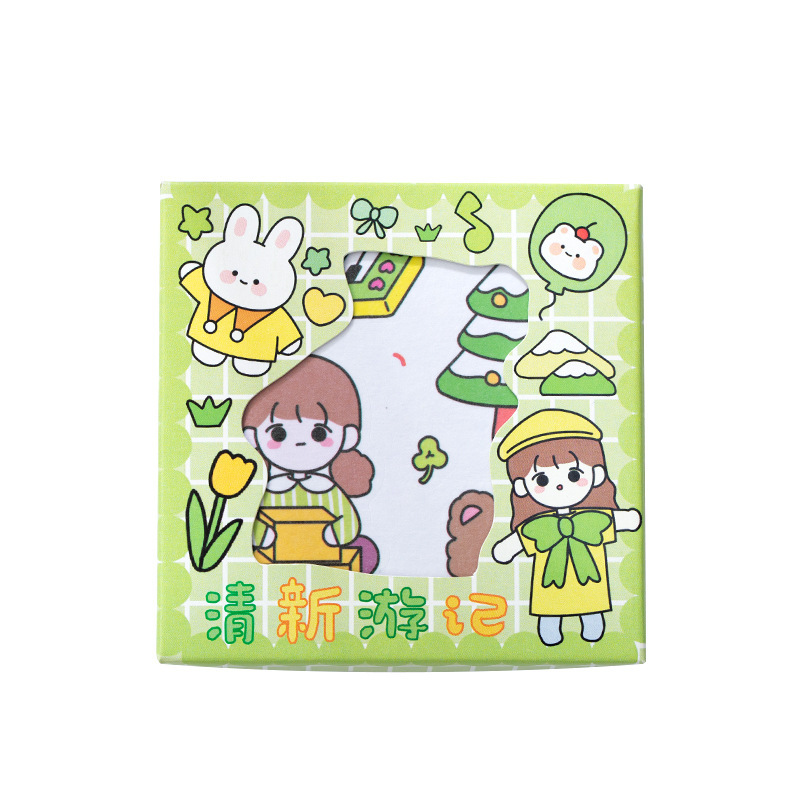 Bộ 20 miếng dán trang trí hình động vật đáng yêu | BigBuy360 - bigbuy360.vn