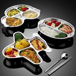 Khay cơm inox cho bé
